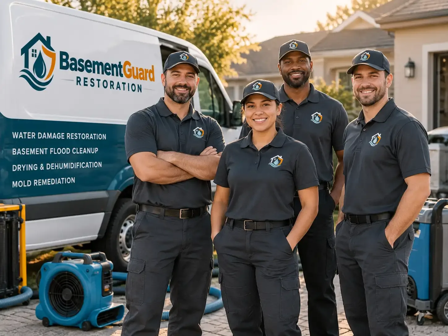 Basement Water Damage Restoration company in Bacliff, TX